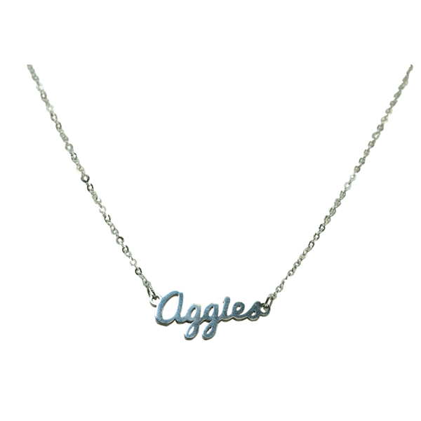 Aggies Script Women's Necklace